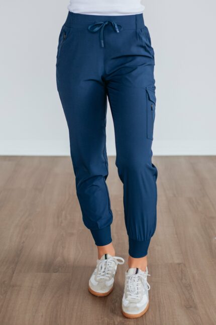 Malena Active Joggers - Navy