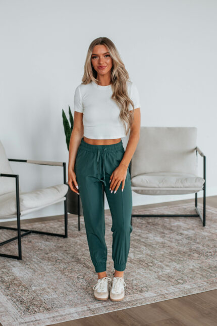 Rowin Active Joggers - Peacock